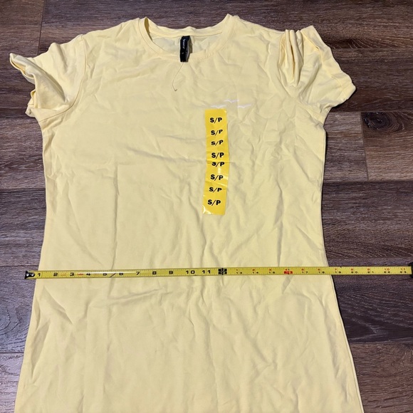 Yellow  LAZYPANTS T shirt dress NWT🇨🇦 - Picture 5 of 7